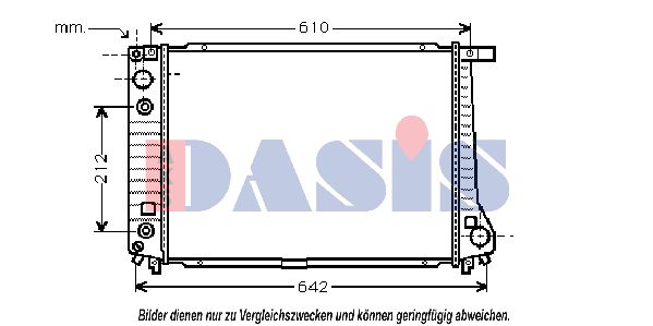 AKS DASIS Radiators, Motora dzesēšanas sistēma 050970N